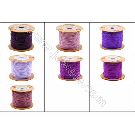 紫色第72シリーズ　ナイロン　糸の幅約0.8mm　x82メートル/ロール