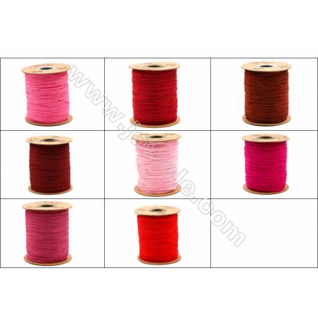 Braided Wire Nylon Threads  Red A Series  Wire Diameter 1.0mm 228 Meters / Coil