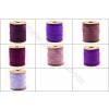 Нейлоновый шнур на катушке  плетеный  серия фиолетовая В  толщина 1.5мм  длина 123м/рулон