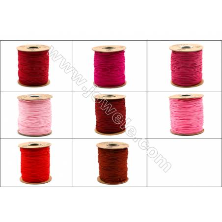 Braided Wire Nylon Threads  Red B Series  Wire Diameter 1.5mm 123 Meters / Coil
