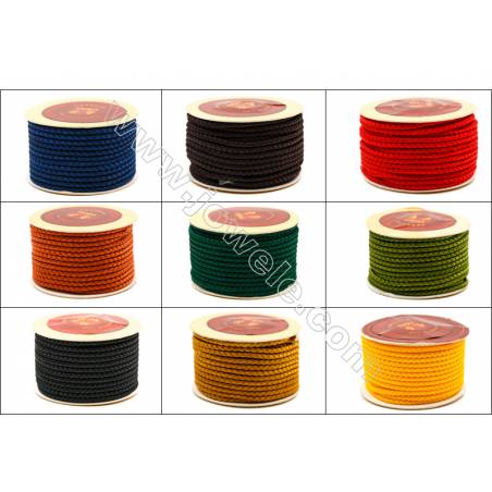 マルチカラーシリーズ　ナイロン龍紋糸　糸の幅約3.5mm　x18.3メートル/ロール