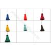 Nylon Tassel Decoration Pendant  Multicolored  Length 55mm/pc
