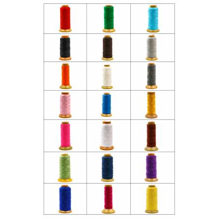 Round Multicolored Nylon Threads  Nine shares thread  Wire Diameter 0.6mm  350 Meters / roll