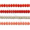 Various Colors Coral 8 Beads Strands, Dyed, Size 4x8mm, Hole 0.8mm, about 150 pcs/strand 15~16"