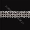 Natürlicher Pulverkristall Perlenkette  Stern Schnittwinkel 6x6mm, Loch 0,8mm, 15~16" x1 Strang
