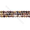 Mookait-Jaspis Perlenkette  Stern Schnittwinkel 6x6mm, Loch 0.8mm, 15~16" x1 Strang