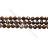 Mexican Crazy Lace Agate Beads Strand, Star Cut Faceted, Size 8x8mm, Hole 0.8mm, 15~16"/strand