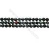 Blood Stone Beads Strands, Star Cut Faceted, Size 6x6mm, Hole 0.8mm, 15~16"/strand
