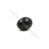 Perle colorate di conchiglia Eletroplating, ovali, dimensioni 10x14 mm, foro 1 mm, 10 pezzi/confezione