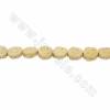 Handmade Carved Ox Bone Beads Strands, Animal, Yellow, Size 13x13mm, Hole 1mm, 28 beads/strand