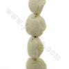 Handmade Carved Ox Bone Beads Strand Tortoise Size 20x20mm Hole 1mm 20 Beads/Strand