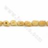 Multicolore Perles en os de boeuf tête de mort sur fil Taille 10x11mm trou1~2mm 36perles/fil