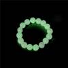 合成夜光石手鐲 顏色夜光綠 圓形 珠子尺寸8毫米 內圈直徑約58毫米 24顆珠子/串