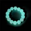 Bracelet rond en perles lumineuse synthétique Taille 16mm de perles 71mm de diamètre intérieurex1pc/14perles