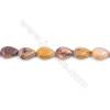 Natural Mookaite Beads Strand  Flat Teardrop  Size 13x18mm  hole 1mm  about 23 beads/strand 15~16‘’