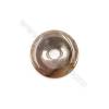 Natural Fancy Indian Agate Pendant  Donut  Diameter 40mm   hole 8mm x 1piece