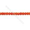 Various Colors Coral Abacus Beads Strands  Dyed  Size 3x5mm  Hole: 0.8mm  about 146 pcs/strand 15~16"
