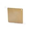 Brass Rhombus Charms Pendant Real Gold Plated Size 35mm Thickness 0.7mm Hole 1.5mm 20pcs/Pack