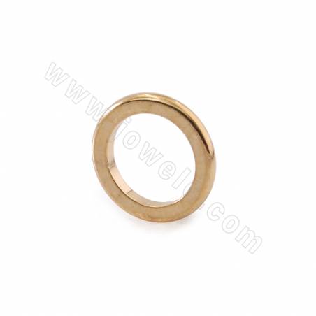 銅製品 圓環連接環 銅鍍真金 真白金 尺寸10毫米 60個/包