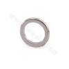Brass Linking Rings Circle Charms Diameter 10mm Gold/White Gold Plated 60pcs/Pack