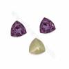 K9 Glass Pointed Back Rhinestone Cabochons, Faceted Triangle, Size 17x17mm, 30pcs/pack, a wide of color available