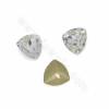 Multi-Color K9 Glass Pointed Back Glass Rhinestone Cabochons Faceted Triangle Size 17x17mm 30pcs/Pack