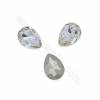 Multi-Color K9 Glass Pointed Back Glass Rhinestone Cabochons Faceted Teardrop Size 18x25mm 20pcs/Pack