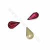 K9 Glass Pointed Back Rhinestone Cabochons, Faceted Teardrop, Size 15x7mm, 70pcs/pack, a wide of color available
