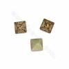 K9 Glass Pointed Back Rhinestone Cabochons, Faceted Square, Size 12x12mm, 70pcs/pack, a wide of color available