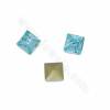 Multi-Color K9 Glass Pointed Back Glass Rhinestone Cabochons Faceted Square Size 12x12mm 70pcs/Pack