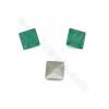 Multi-Color K9 Glass Pointed Back Glass Rhinestone Cabochons Faceted Square Size 10x10mm 70pcs/Pack