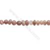 Natural Strawberry Quartz Beads Strand  Size 6~9x9~10mm  hole 1mm  15~16" x 1strand