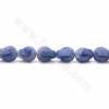 天然藍東陵串珠 食鬼形 尺寸9x10--19x20毫米 厚4-5毫米 孔徑1-1.2毫米 32-68顆/條