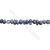 藍紋石串珠 尺寸 6~9毫米 x 8~10毫米 孔徑 約 1毫米 x1條 15~16"