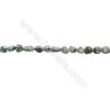 Natural African turquoise Beads Strand x 1 piece  Size 4~6 x 6~11mm  hole 1mm 15~16"