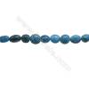 Perles Apatite en forme irrégulière sur fil Taille 8~8mm x8~11mm trou 1mm x1fil 15~16"