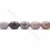 Natural Purple Lace Agate Barrel Beads Strand Size 15x20mm Hole 1.5mm 39-40cm/Strand