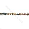 Mookaite Beads Strand  Size 4~6x5~8mm  hole 1mm 15~16" x 1strand