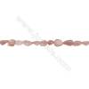 Natural Strawberry Quartz Beads Strand, Size 4~7mm x5~9mm, Hole 1mm, 15~16"/strand