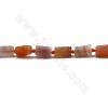 Natural Botswana Agate Beads Strands Irregular Cylinder Size 7x11mm Hole 1mm 30 beads/Strand 39-40cm