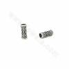Thai Sterling Silver Tube Beads  Size 5x12mm Hole 3mm 20pcs/Pack