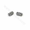 Thai Sterling Silver Tube Beads Size 7x16mm Hole 1.4mm 10pcs/Pack