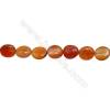 Natural Red Agate Beads Strand  Irregular   Size11~12x12~13mm  Hole: 1mm  15~16" x 1strand