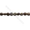 Natural Bronzite Beads Strand, Irregular, Size 8~9mm x9~10mm, Hole 1mm, 15~16"/strand