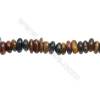 Tiger Eye Beads Strand  Irregular  Size 2~3x9~15mm   hole 1mm 15~16" x 1piece
