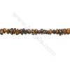 Natural Tiger Eye Beads Strand  Chips  Size 4~8x5~13mm  hole 0.8mm  15~16" x 1strand