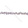 Natural Amethyst Beads Strand  Chips  Size 4~8x5~12mm  hole 0.8mm  15~16" x 1strand