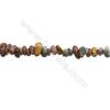 Natural Indian Agate Beads Strand  Chips  Size 5~8x6~12mm  hole 0.8mm  15~16" x 1strand