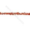 Natural Carnelian Beads Strands   Size 5~8x6~12mm  Hole: 0.8mm  15~16" x 1strand