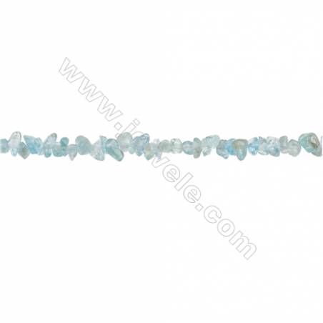 Natural Apatite Beads Strand  Chips  Size 4~8x5~12mm  hole 0.8mm  31~32" x 1strand
